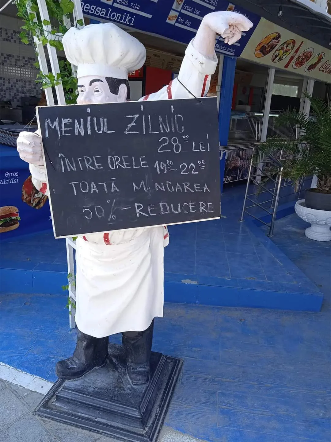 Ce a primit Andreea din Sibiu, după ce a comandat meniul zilei, la 28 de lei, într-un restaurant din Neptun