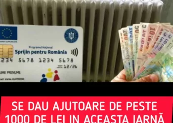 Se dau ajutoare de peste 1000 de lei iarna aceasta. Carduri de alimente și vouchere de energie pentru peste 2 milioane de români