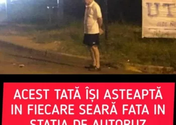 Acest tată își așteaptă fiica în stația de autobuz în fiecare seară, la 20:30 fix. Motivul te va lăsa în lacrimi…