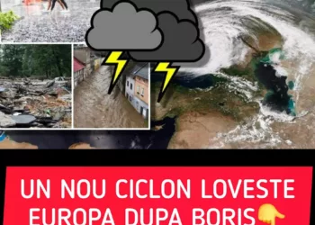 Un nou ciclon lovește Europa după Boris. Va aduce vreme rece și furtuni puternice