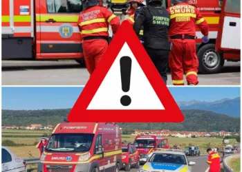 ULTMA ORA! Accident deosebit de grav în care au fost implicate un autocar care transporta 41 de persoane şi un autoturism!