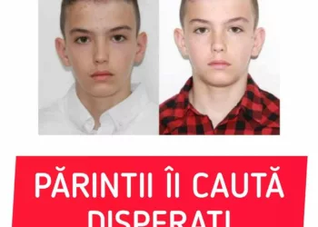 Ei sunt Marian și Gheorge, gemenii în vârstă de doar 15 ani, din Târgu Jiu, care au dispărut