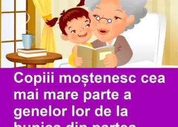 Copiii moștenesc cea mai mare parte a genelor lor de la bunica din partea mamei