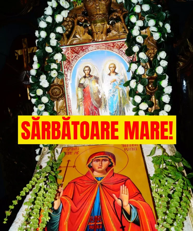 Azi sunt 2 MARI SFINȚI… mulți români le poartă numele