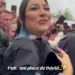 Andra, derapaj verbal în public!
