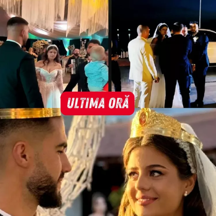 Iancu Sterp și Denisa Coțolan, dați de gol la propria nuntă!