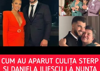 Cum au apărut Culiță Sterp și Daniela Iliescu la nunta lui Iancu și a Denisei Coțolan, după ce au lipsit de la cununia civilă