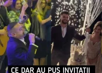 Ce dar au pus invitații în plic la nunta lui Iancu Sterp și Denisa