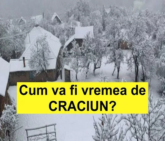 Meteorologii anunță o iarnă grea în București. Cum va fi vremea de Crăciun și în luna ianuarie 2025