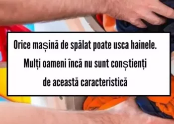Orice mașină de spălat poate usca hainele. Mulți oameni încă nu sunt conștienți de această caracteristică