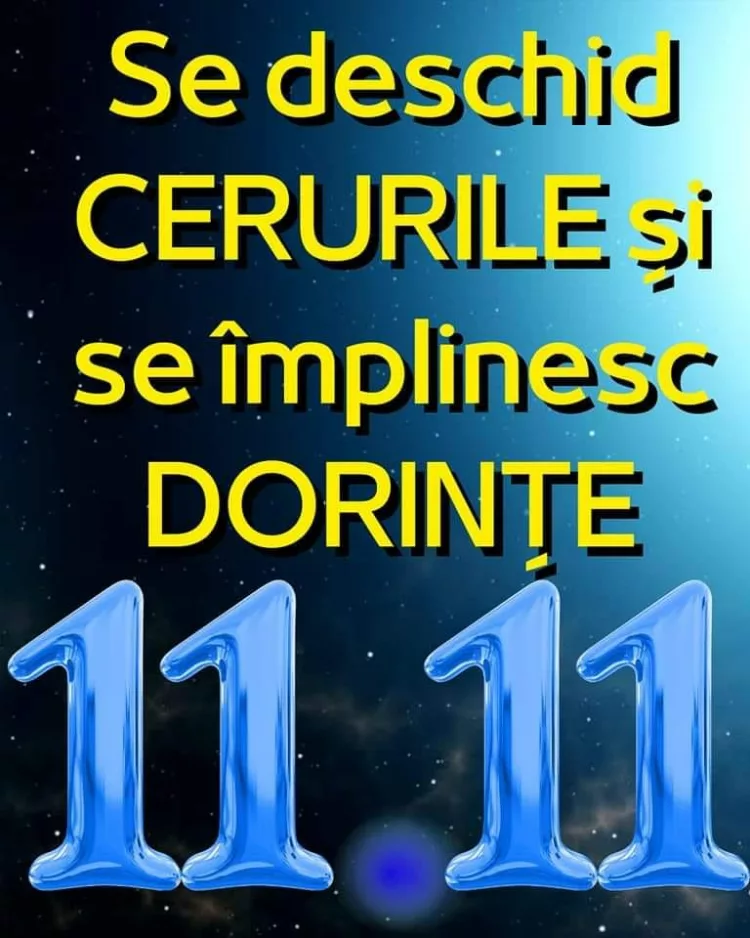 Se apropie ziua magică, portalul 11.11:
