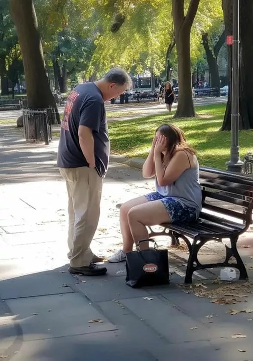 Mă întorceam acasă de la muncă când am văzut un bărbat umilindu-și soția în public – nu am putut suporta și i-am dat o lecție.