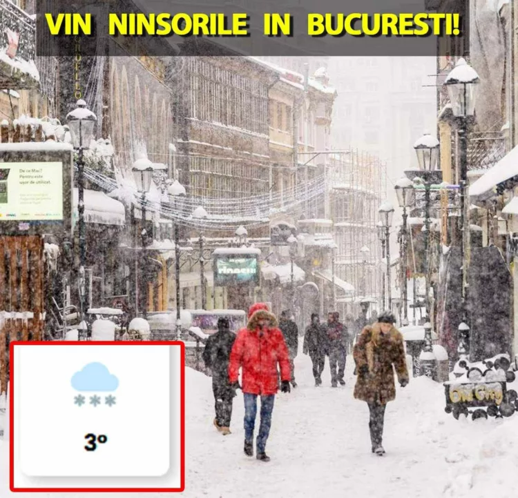 Vin NINSORILE în București. Și chiar mai repede decât ne așteptam