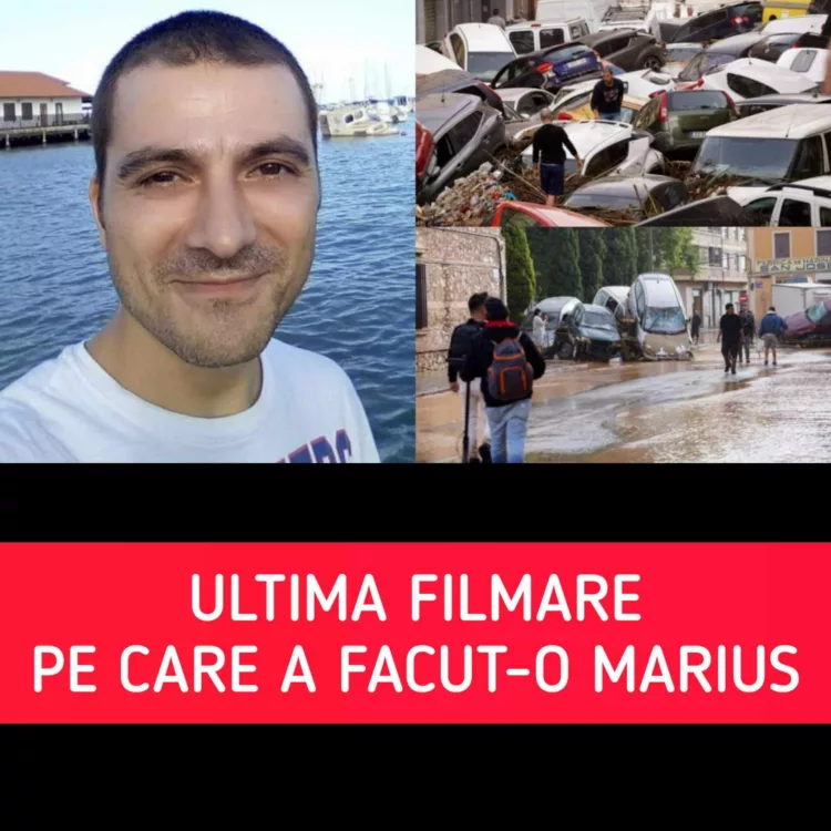 Filmarea cutremurătoare pe care a făcut-o Marius