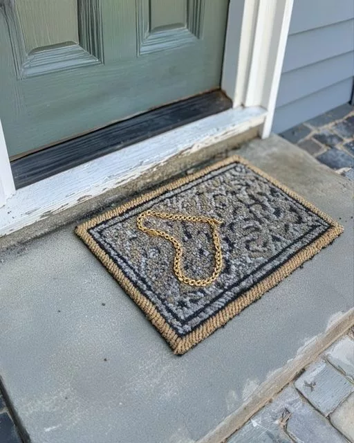 Acum o lună, mă grăbeam să ies pe ușă când am observat un colier de aur pe covorașul de la intrare. Fără niciun bilet, fără nicio explicație. Am crezut că era o greșeală, poate aparținea unui vecin.