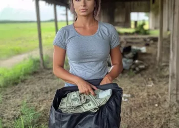 FEMEIE NECĂJITĂ, RIDICULIZATĂ PENTRU CĂ A MOȘTENIT DOAR UN VECHI HAMBAR, GĂSEȘTE O GEANTĂ MARE CU BANI ȘI UN BILET ÎNĂUNTRU