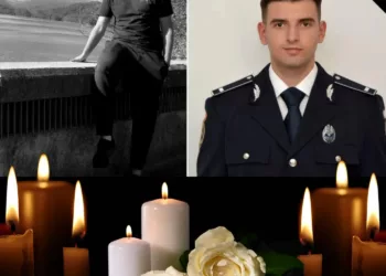 El este Flavius, tânărul polițist care a murit în timpul programului de muncă