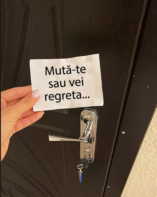 AM ÎNCEPUT SĂ PRIMESC MESAJE AMENINȚĂTOARE LA UȘA NOULUI MEU APARTAMENT — CÂND AM VĂZUT CINE LE LĂSA, M-AM FĂCUT PALIDĂ