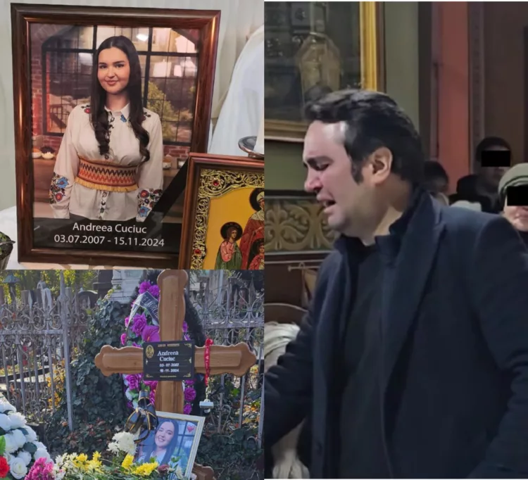 „Andreea, scoală! Trebuia să fii la școală” Igor Cuciuc s-a întors la mormântul fiicei sale și a început să-i vorbească, printre suspine