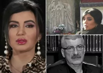 „Doamnă, nu îmi spuneți dumneavoastră «ciocul mic»”. Scandal la mormântul lui Silviu Prigoană. Adriana Bahmuțeanu a fost scoasă cu Poliția din cimitir