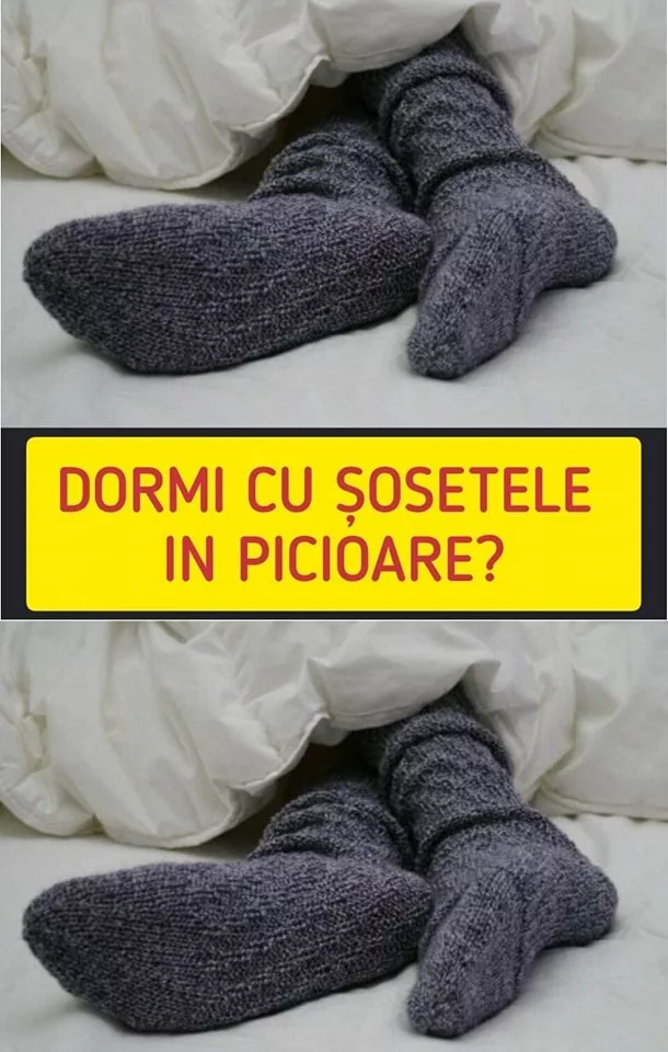 Dormitul cu şosete în picioare are efecte nebanuite asupra somnului tau!