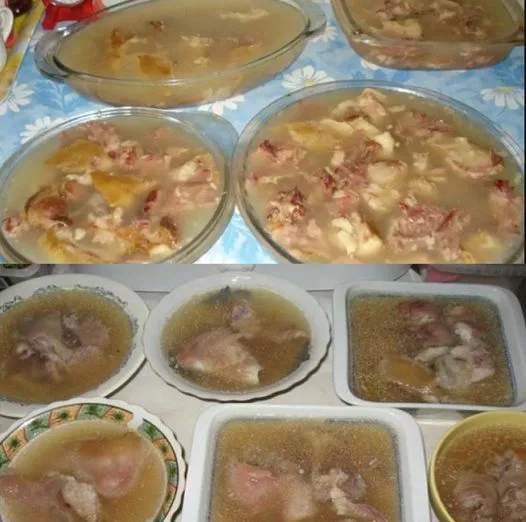 Piftie de porc asa cum facea bunica! Trucul care o face sa iasa limpede de fiecare data..