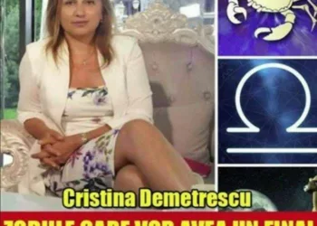 Horoscop decembrie Cristina Demetrescu. Finalul de an aduce provocări, dar și șanse uriașe