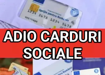 Veste trista pentru pensionari. Adio carduri sociale!