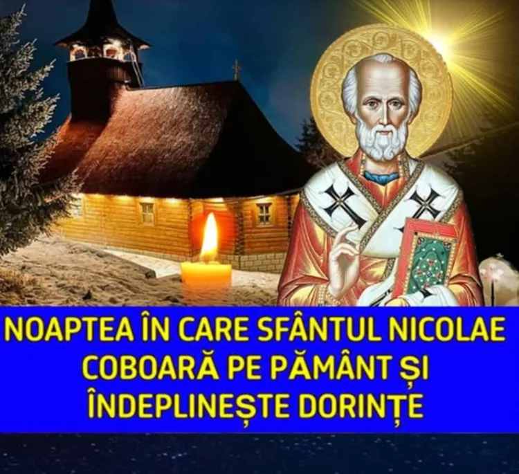 In noaptea de Mos Nicoale cerurile se deschid iar Sfantul Nicolae coboara pe Pamant si indeplineste chiar si cele mai tainice dorinte.