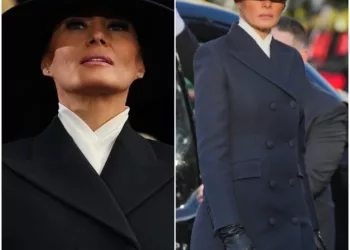 Melania Trump, ținută neobișnuită la ceremonia de învestire a lui Donald Trump! De ce a ales o pălărie cu boruri largi care să-i acopere ochii și mănuși negre