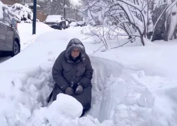 Într-o dimineață înghețată de ianuarie, am observat ceva adunat lângă marginea aleii mele. La început, am crezut că este gunoi, dar pe măsură ce m-am apropiat, mi-am dat seama că era o femeie în vârstă. Buzele îi erau albastre, paltonul mult prea subțire pentru vremea aceea, și părea aproape moartă.