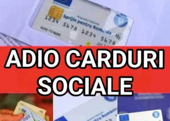 Veste trista pentru pensionari. Adio carduri sociale!