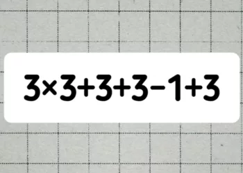 Calculați în minte, fără calculator: 3×3+3+3-1+3