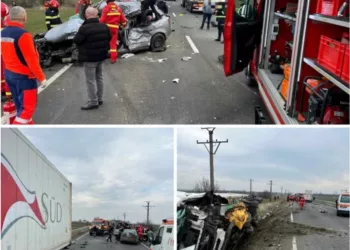 Victimele decedate în teribilul accident de pe DN 6 sunt din Caracal. Șoferița avea doar 19 ani