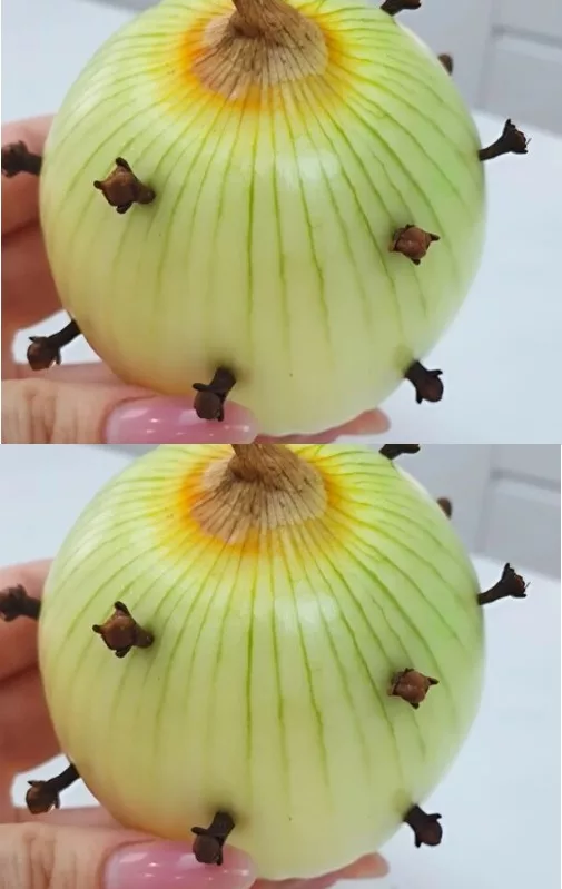 Bunica mea pune întotdeauna cuișoare în ceapă: Am fost surprins când am aflat de ce.