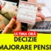 Este săptămâna decisivă pentru creșterea pensiilor. Anunțuri importante de la guvern