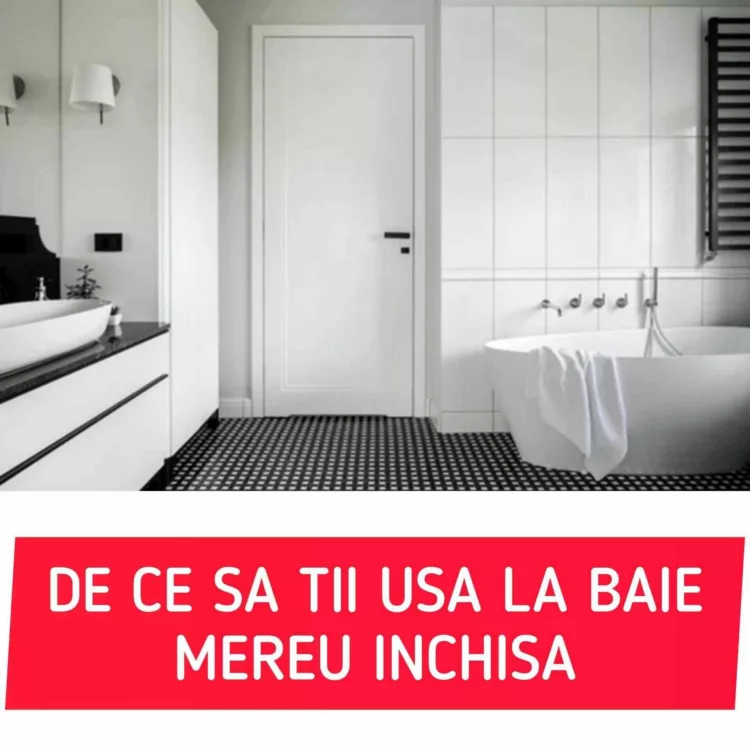 De ce ușa de la baie trebuie ținută închisă mereu? Explicația la care nimeni nu se aștepta