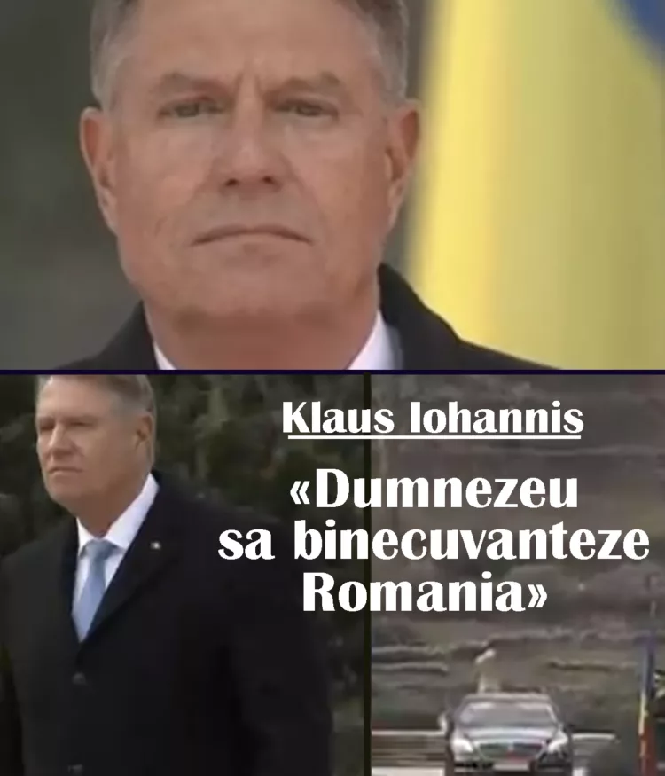 Ce s-a vazut in imaginile de la plecarea lui Klaus Iohannis de la Cotroceni