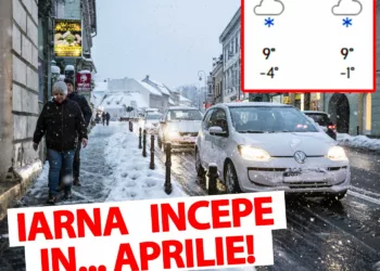 În România, iarna începe în.. aprilie!