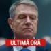 Este știrea momentului în România. Decizia de ultima oră a guvernului în ceea ce-l privește pe Klaus Iohannis. Este informație de ultimă oră. Nimeni nu se aștepta