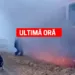A luat foc un tren cu peste 70 de pasageri.