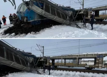Grav accident feroviar în România
