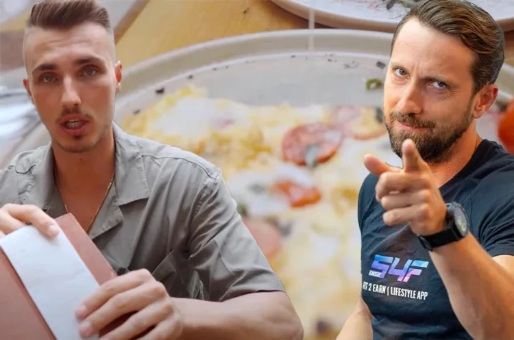 Acest tânăr a comandat o omletă în restaurantul lui Dani Oțil.