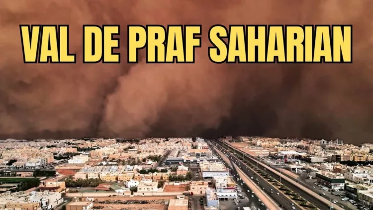 Avertizare ANM: România, afectată de un val de praf saharian și ploi abundente