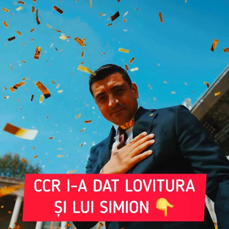 George Simion, acuzat că pune în pericol securitatea națională: Decizia CCR și reacțiile politice