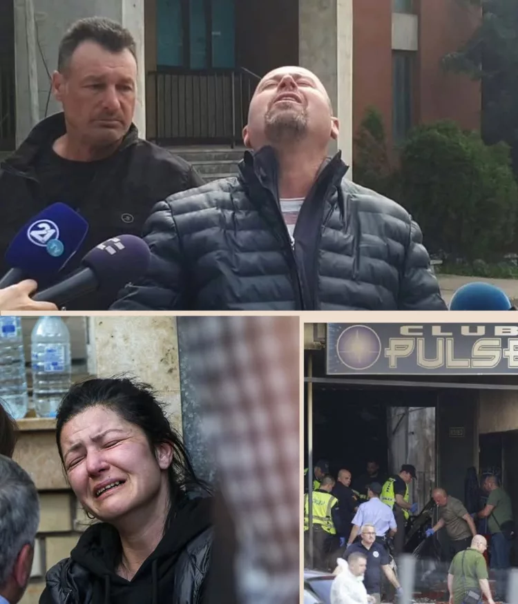 Strigatul de durere al unui tata care si-a pierdut copilul in incendiul din Macedonia