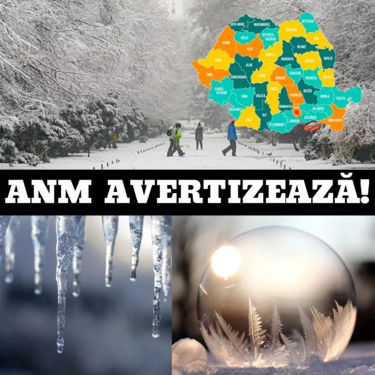 Ultimă oră. Iarna revine în forță. Se întorc ninsorile viscolite