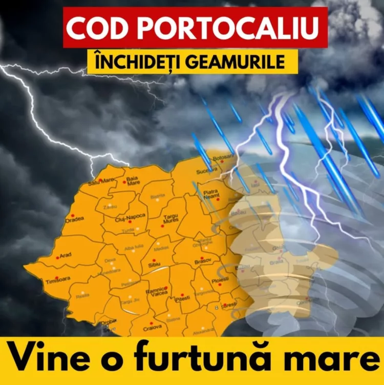 Vreme extremă în România: viscol și ploi abundente în următoarele zile