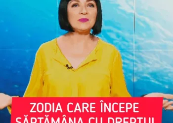 Zodia care incepe saptamana cu dreptul