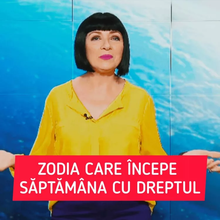 Zodia care incepe saptamana cu dreptul